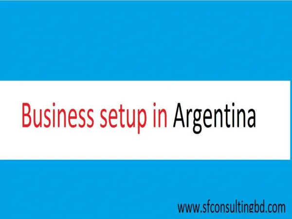 Company registration in Argentina