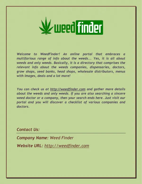 Find the List of Medical Marijuana Companies in USA