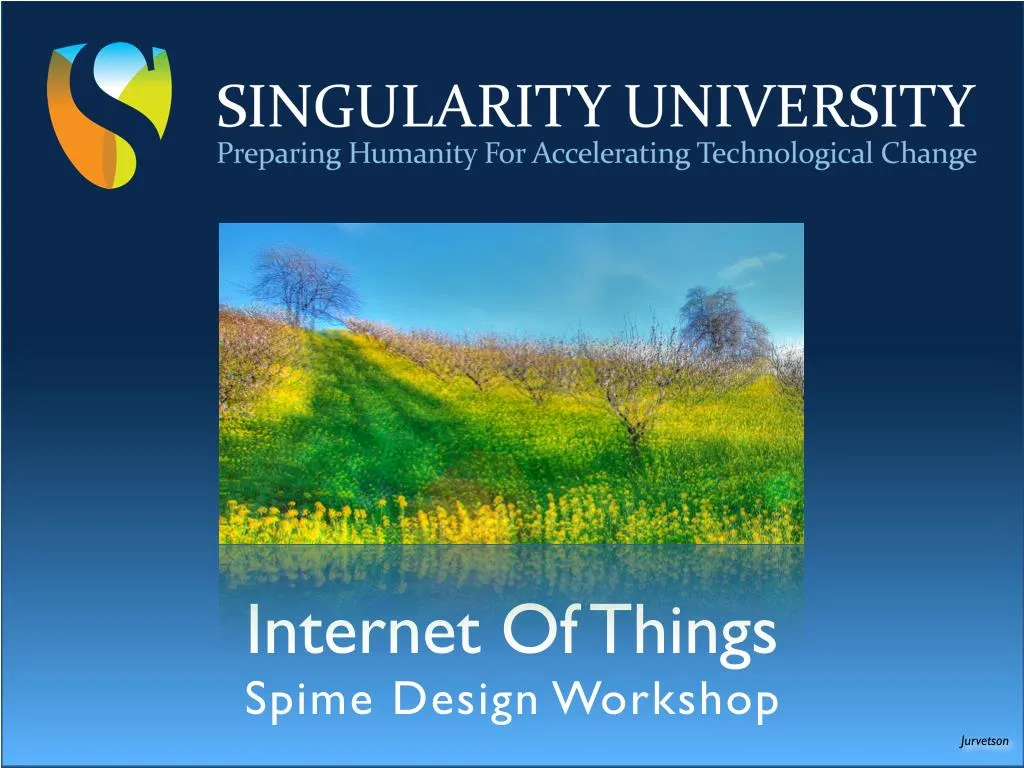internet of things spime design workshop