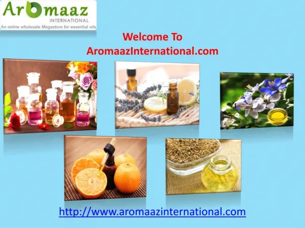 Pure & Natural Essential oils Manufacturer and Suppliers