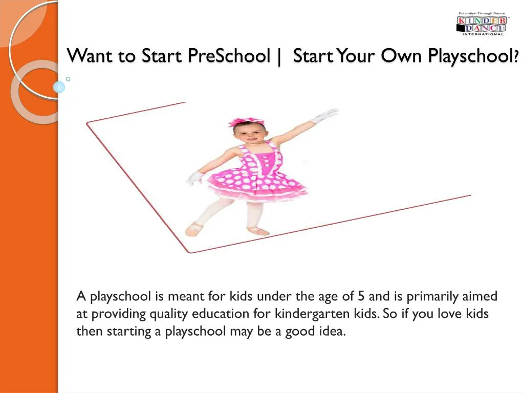 want to start preschool start your own playschool