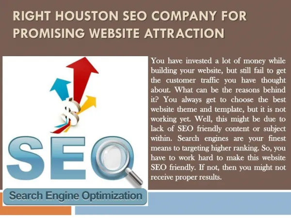 right houston seo company for promising website attraction