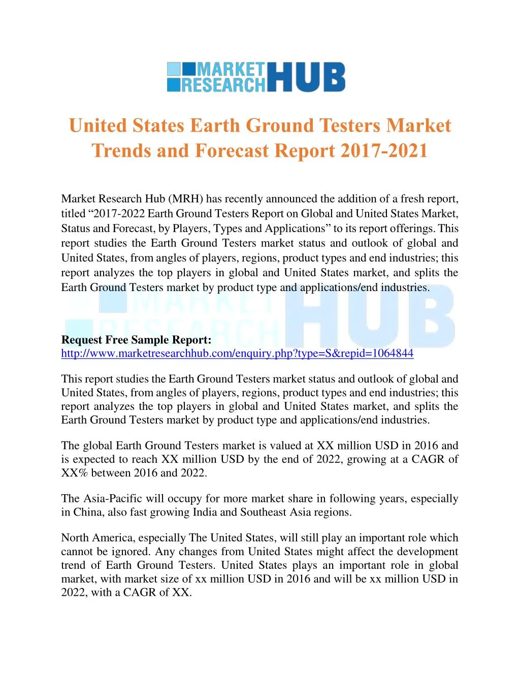 united states earth ground testers market trends