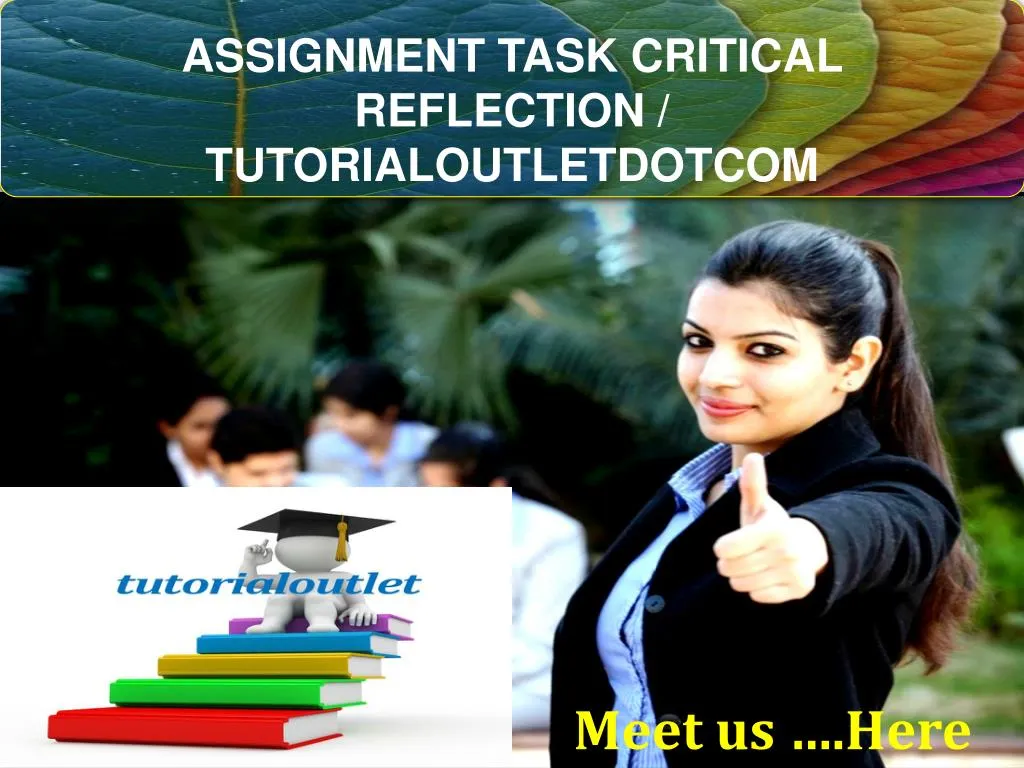 assignment task critical reflection