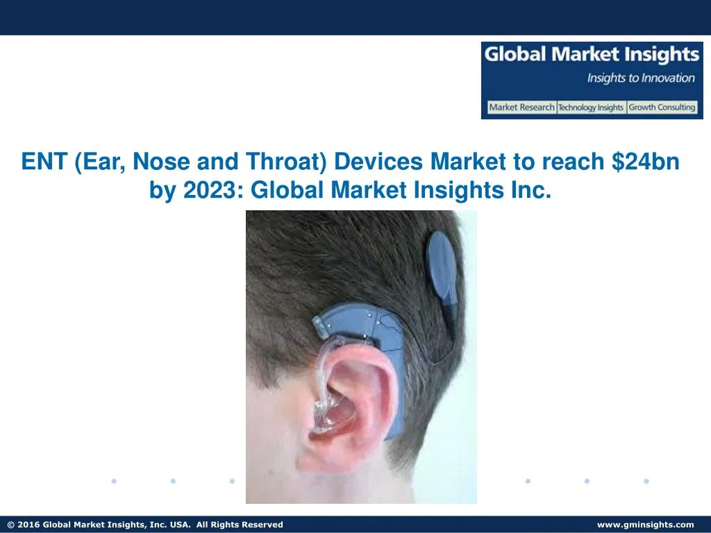 ent ear nose and throat devices market to reach