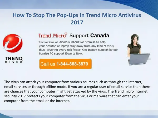 How To Stop The Pop-Ups In Trend Micro Antivirus 2017