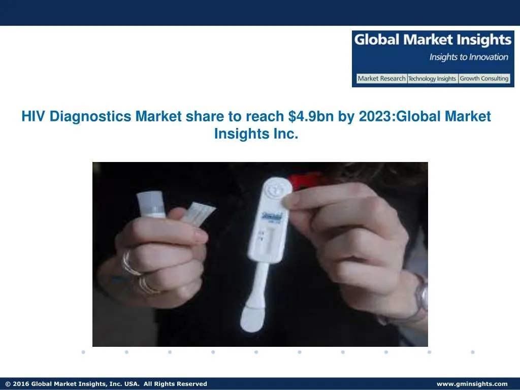 hiv diagnostics market share to reach