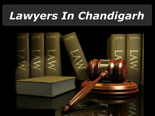 Lawyers in Chandigarh