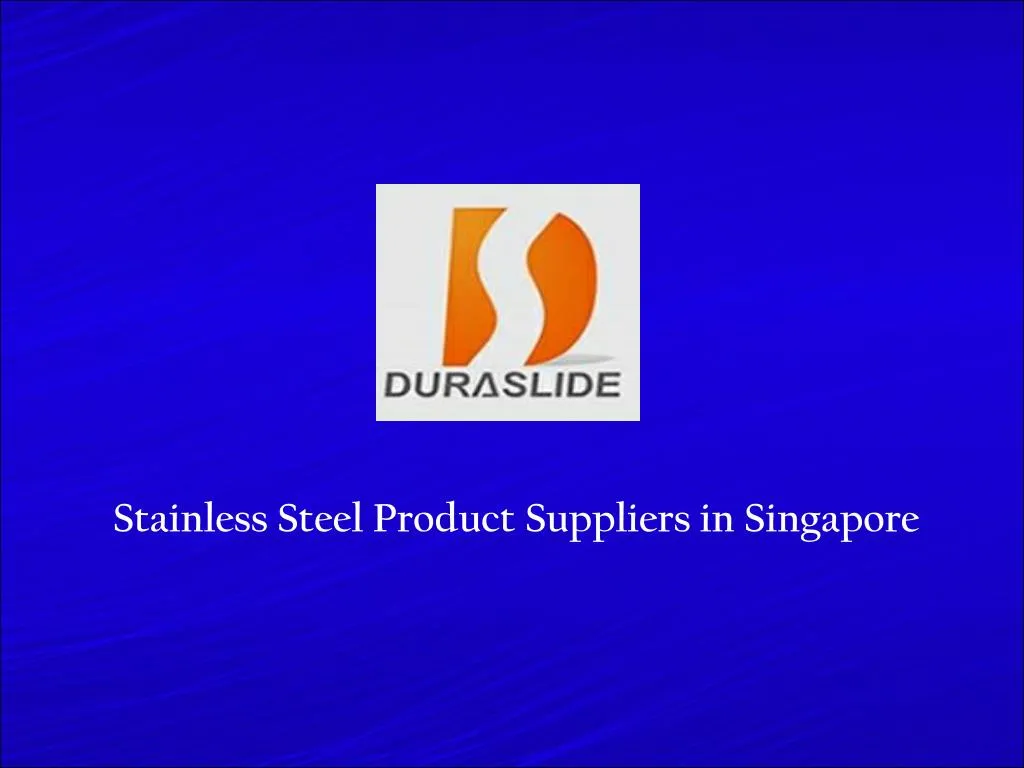 stainless steel product suppliers in singapore