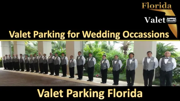 Valet Parking Florida