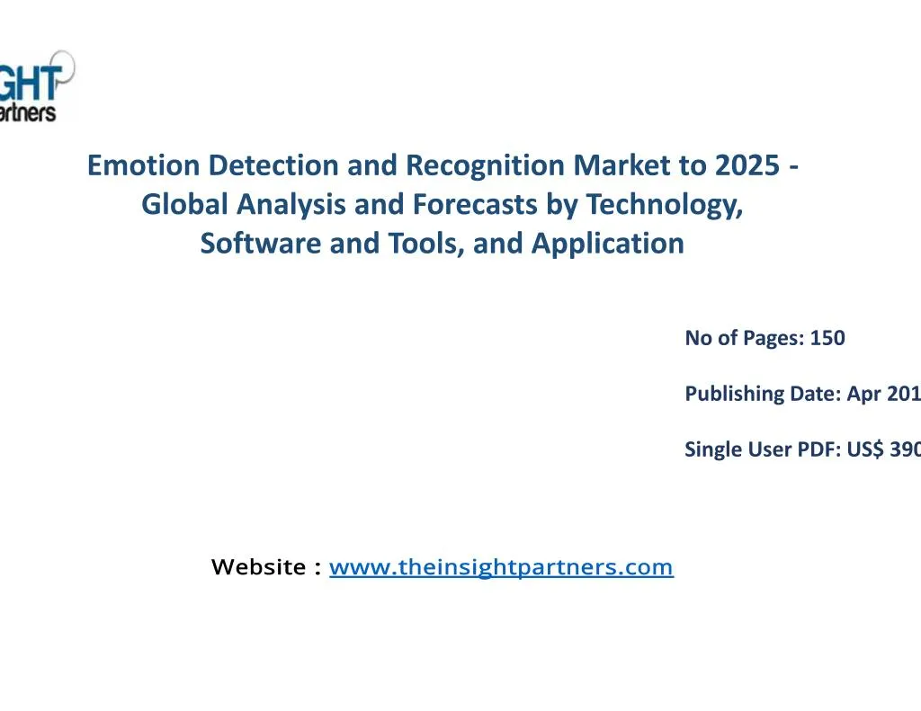 emotion detection and recognition market to 2025