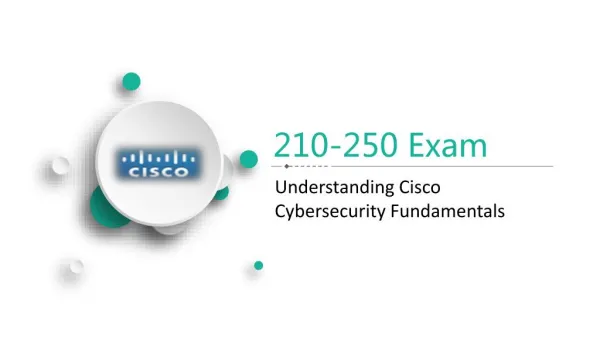 Passtcert Cisco 210-250 Questions and answers pdf