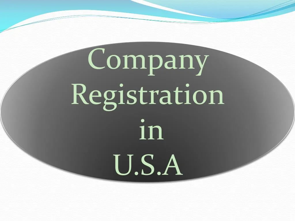 company registration in u s a