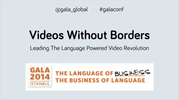 Videos Without Borders
