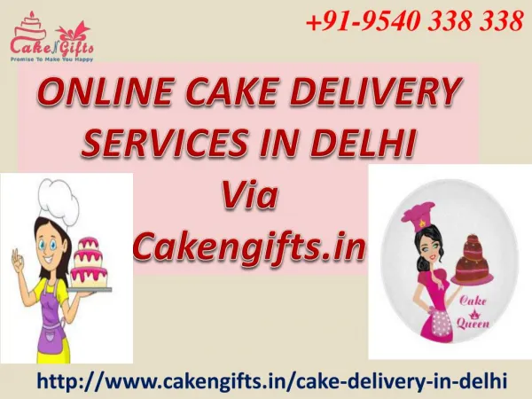 Online cake delivery services