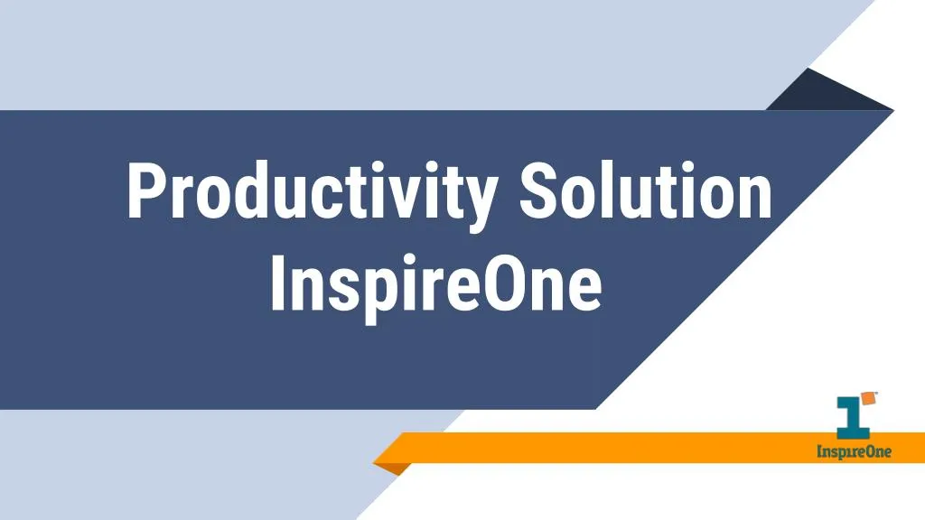 productivity solution inspireone