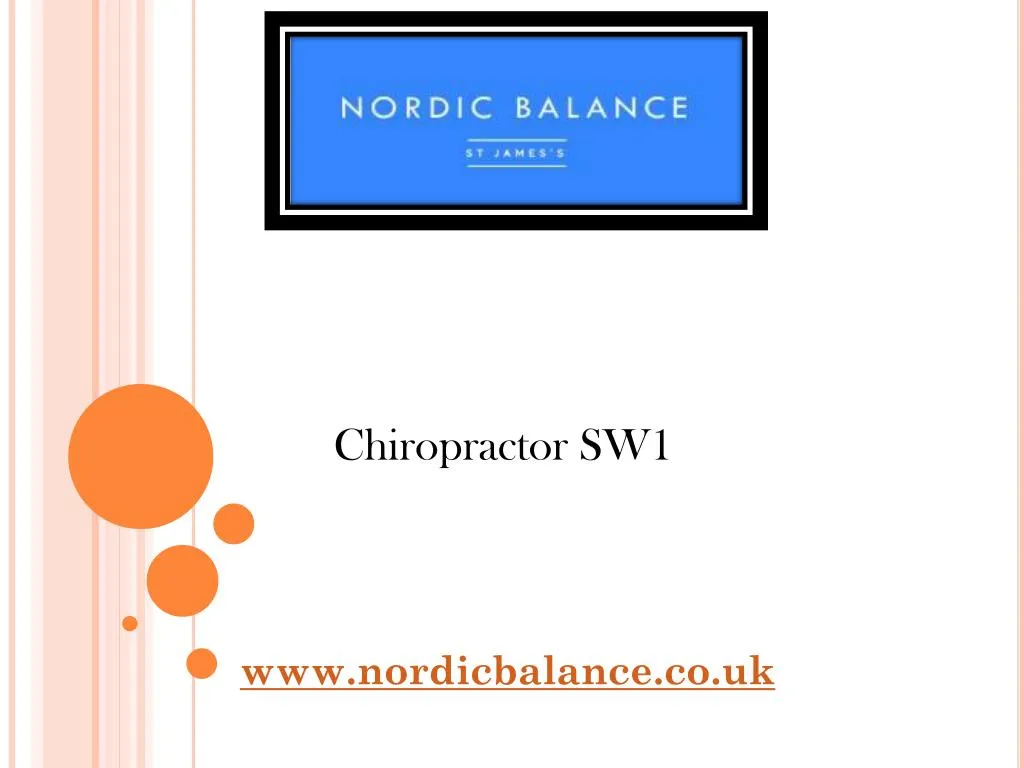 chiropractor sw1