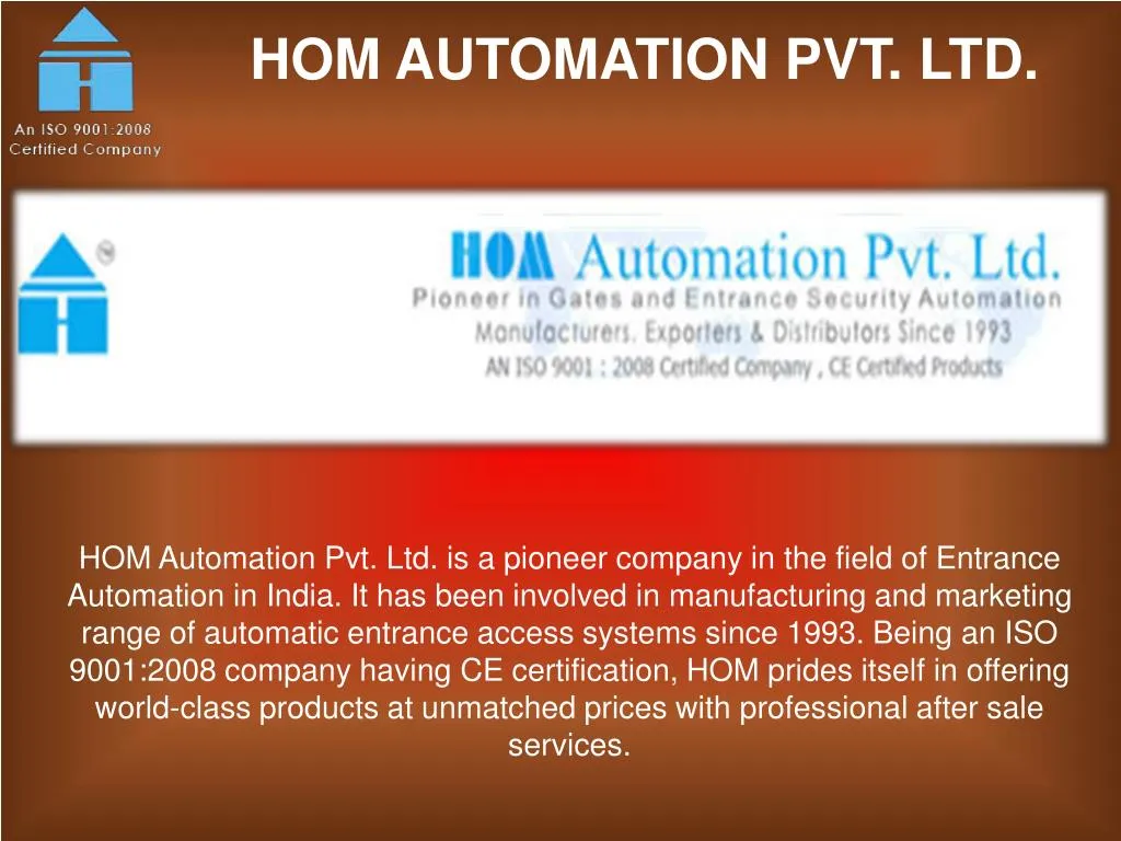 hom automation pvt ltd