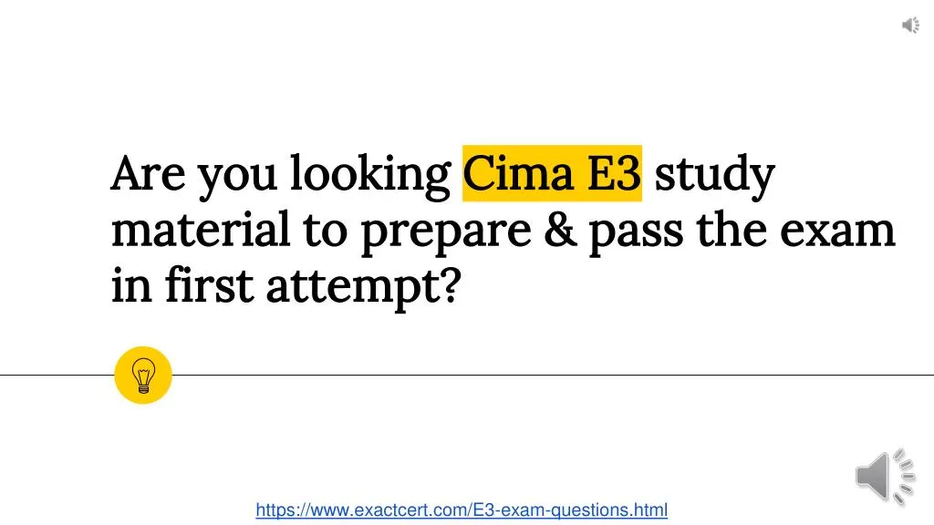 are you looking cima e3 study material to prepare pass the exam in first attempt