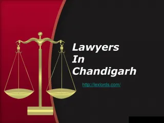 PPT - Best Criminal Lawyers Firm In Delhi And Chandigarh PowerPoint ...