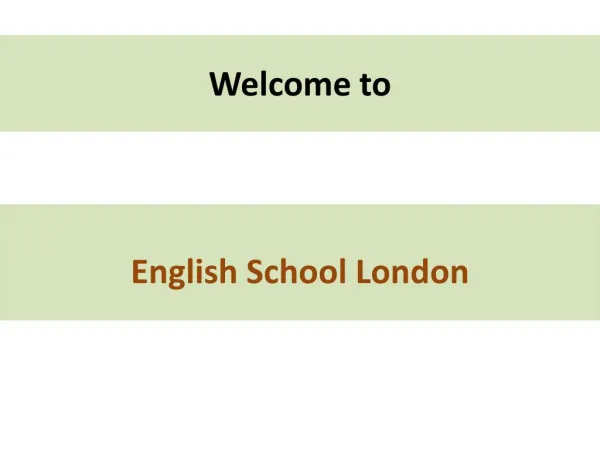 English School London