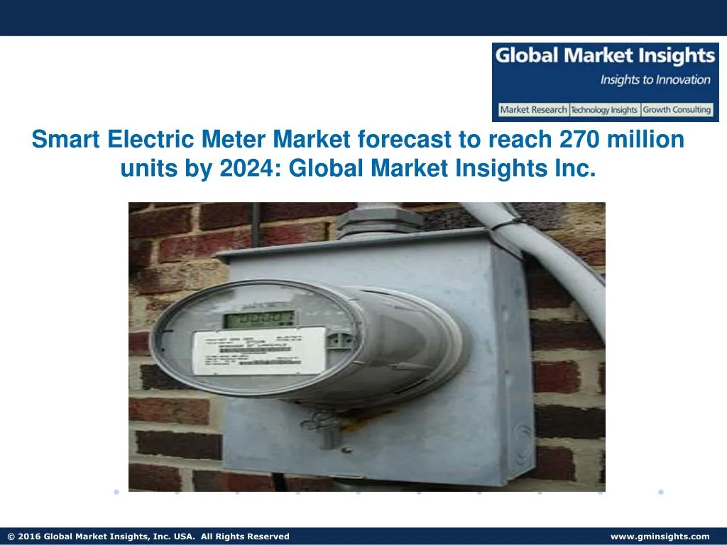 smart electric meter market forecast to reach