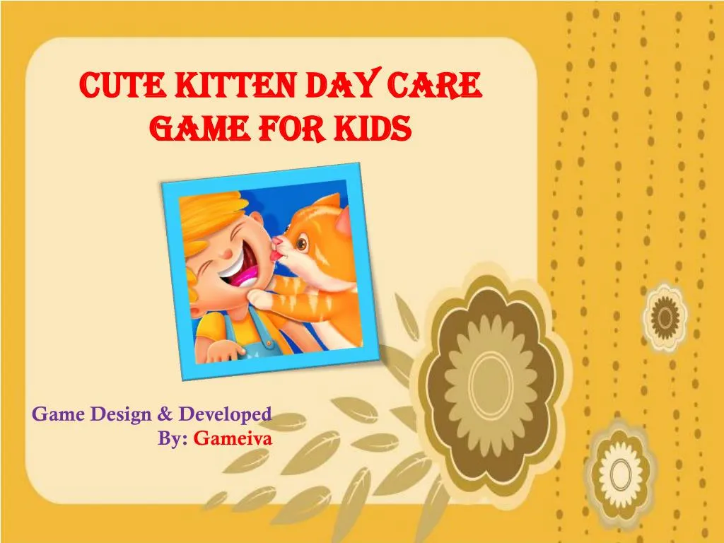 cute kitten day cute kitten day care game