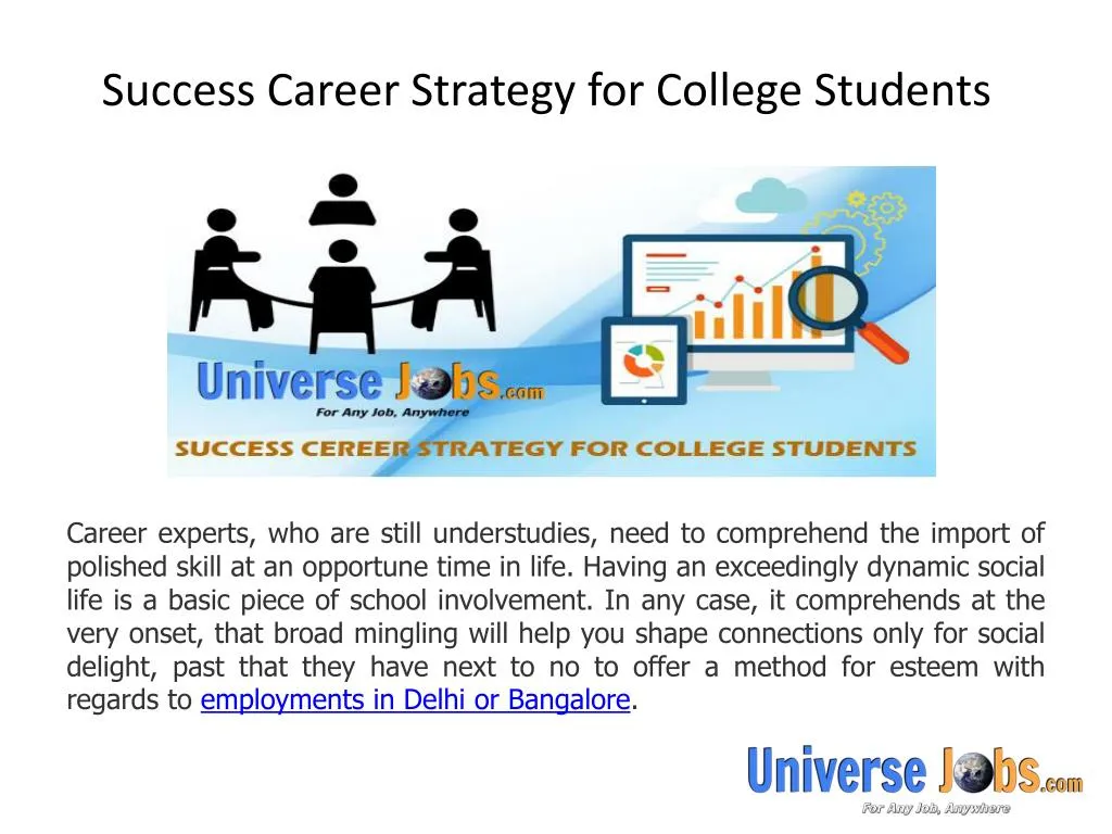 success career strategy for college students