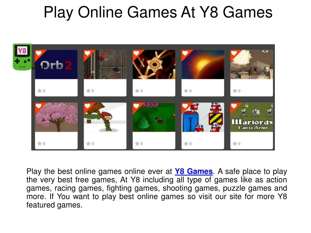 Y8 Games