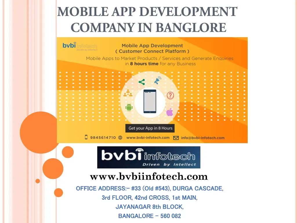 mobile app development company in banglore