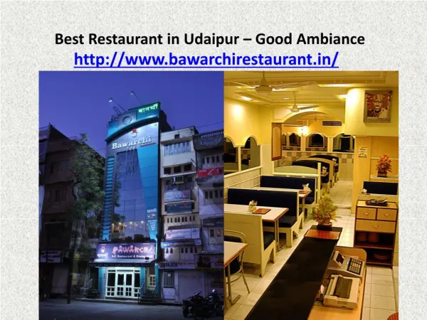 Best Restaurant in Udaipur - Good Ambiance