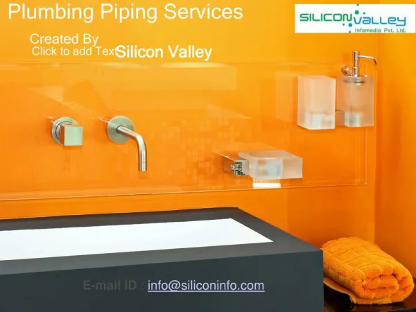 Plumbing Piping Engineering Services - SiliconInfo