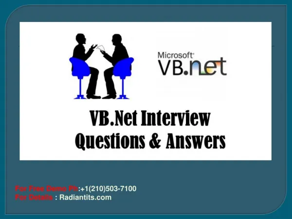 VB.NET Online Training