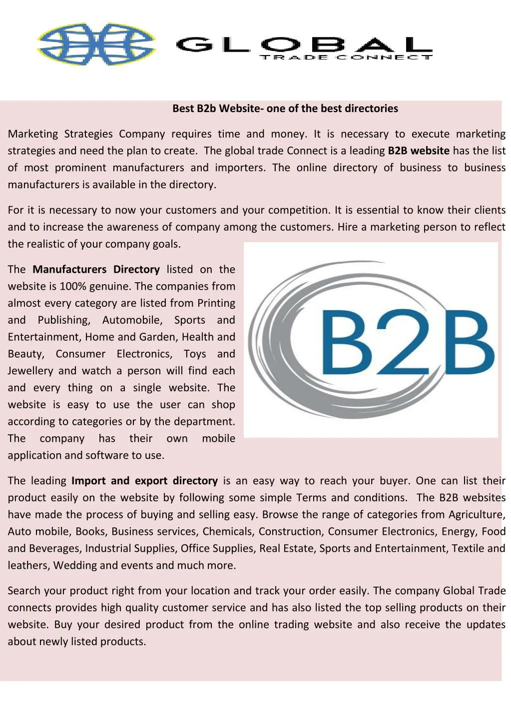 best b2b website one of the best directories