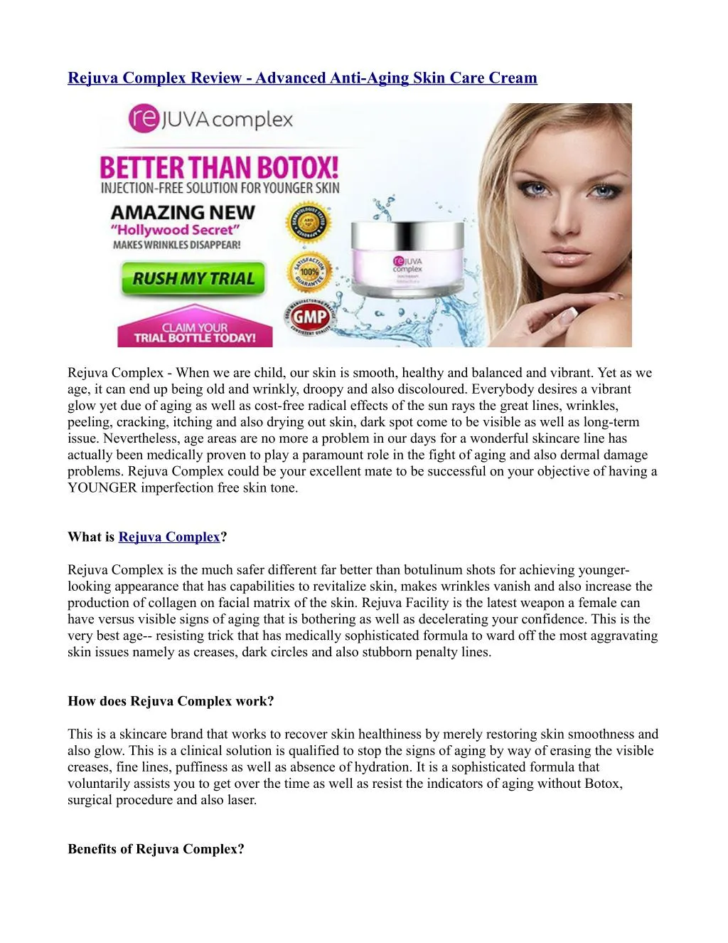 rejuva complex review advanced anti aging skin