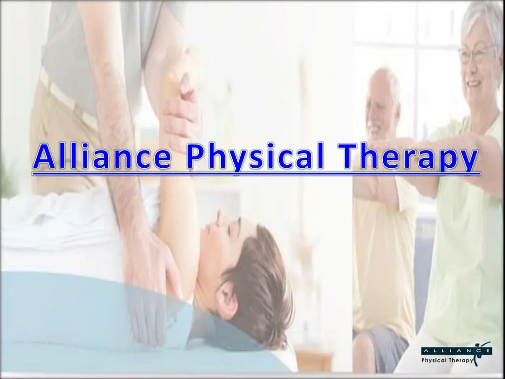 alliance physical therapy