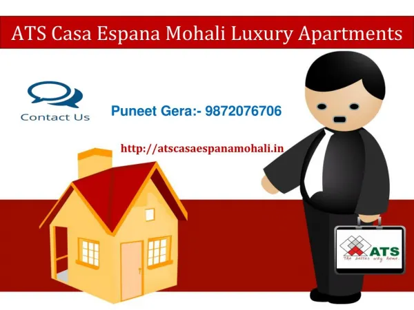 Ats Casa Espana Mohali | Puneet Gera 9872076706