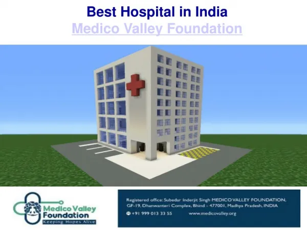 Best hospital in MP, India