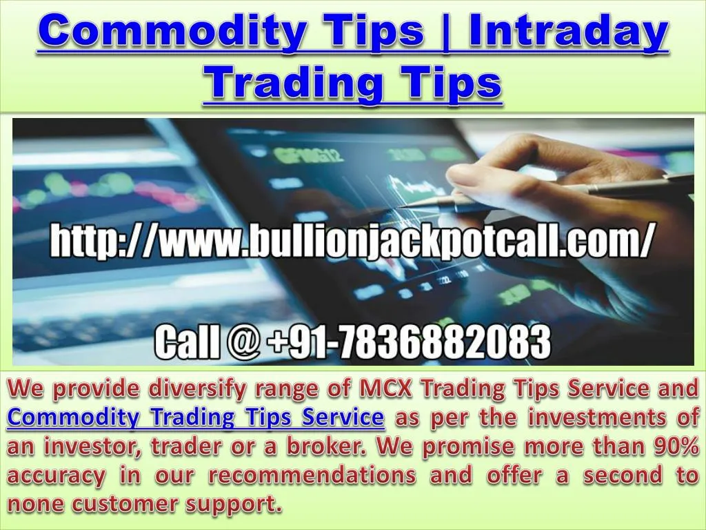 commodity tips intraday trading tips