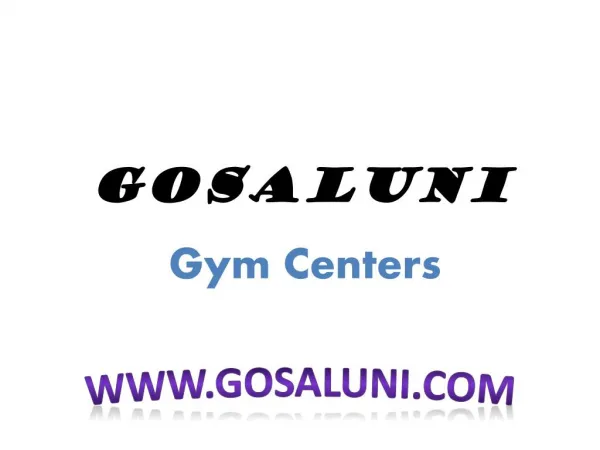 Gym services in hyderabad