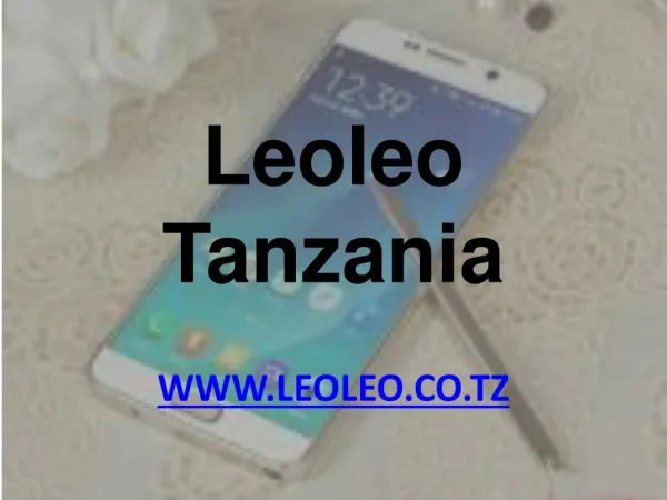 Online Mobile shopping tanzania - leoleo