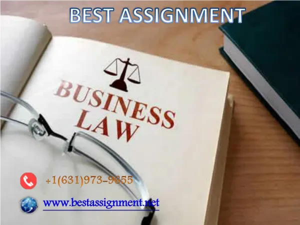 Business law homework help