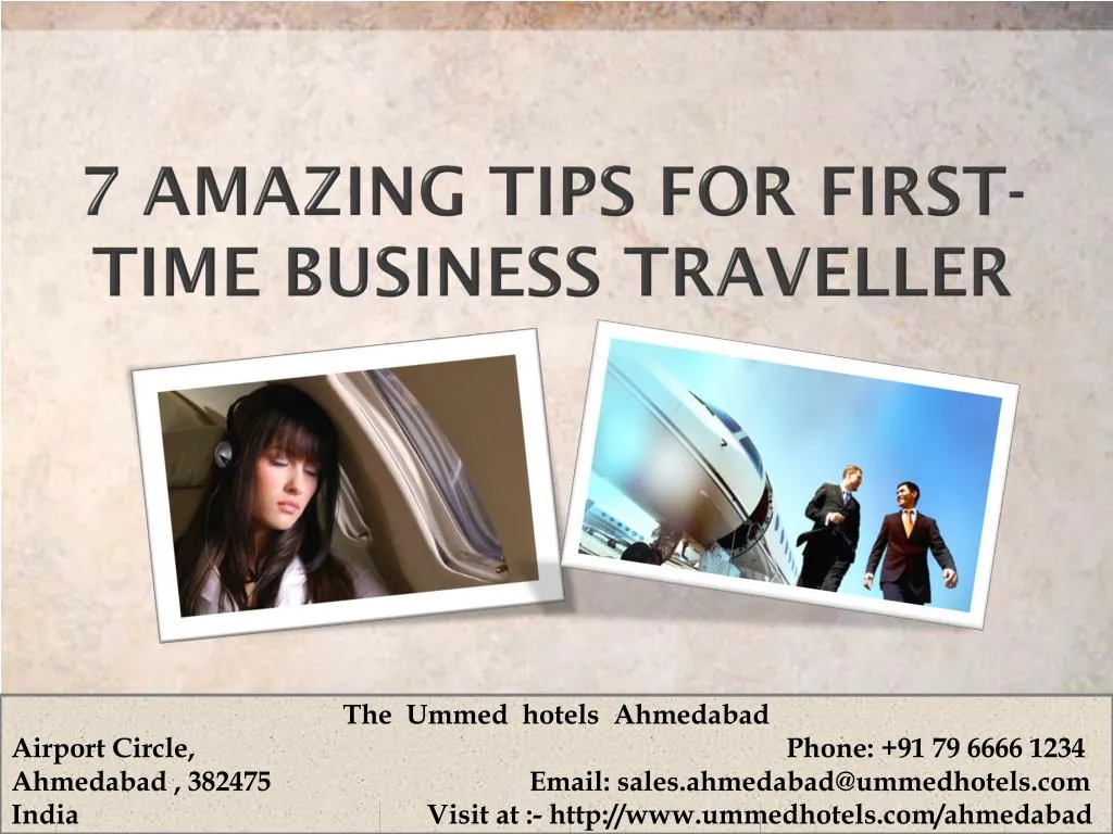 7 amazing tips for first time business traveller