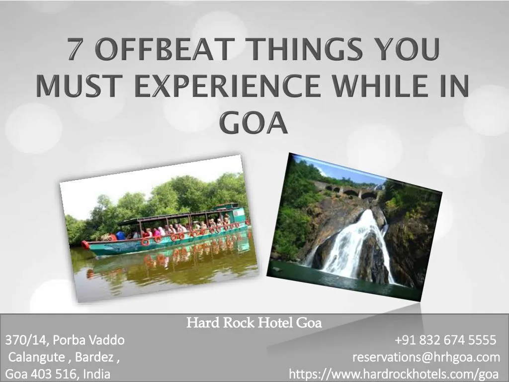 7 offbeat things you must experience while in goa