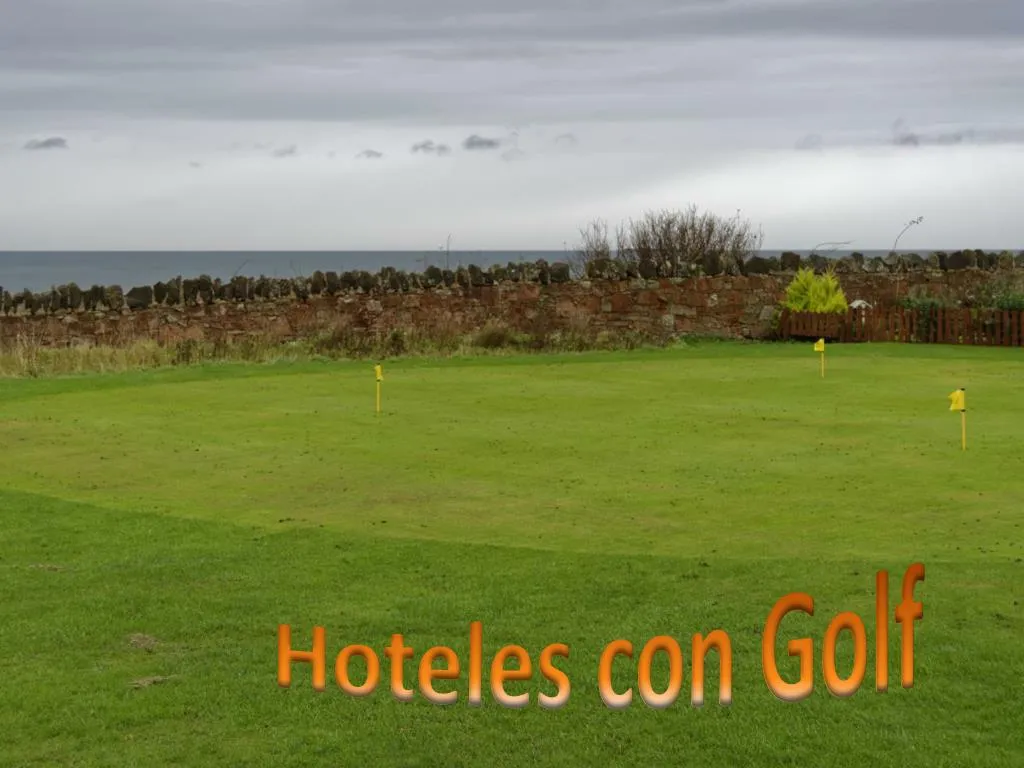 hoteles con golf