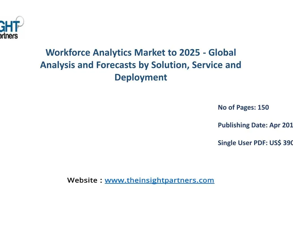 workforce analytics market to 2025 global
