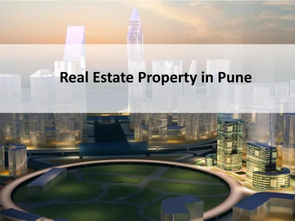 Real Estate Property in Pune