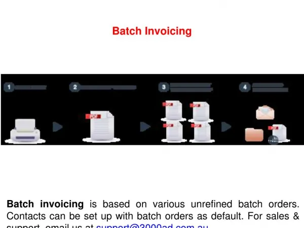 batch invoicing