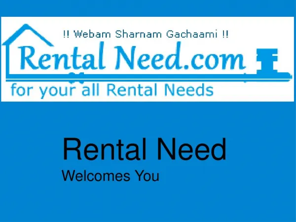 Rental services in india