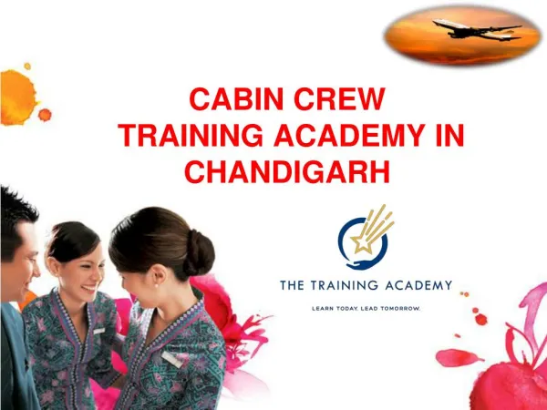 Best Cabin Crews jobs and Training Institute in Chandigarh - The Training Academy